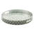 Sterling Check® Lacquer Round Tray