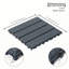 44 Pack 12X12 Square Waterproof Outdoor Deck Tiles - Interlocking, All-Weather, Slip-Resistant, Easy-Assembly Patio Decking For Poolside, Balcony, Backyard-112015471