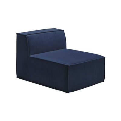 Canapé modulaire avec repose-pieds réversible Ezra