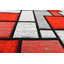 Tapis gris / rouge Mccampbell-32514798