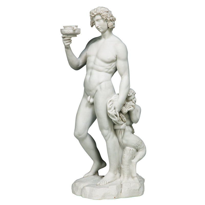 Statue Bacchus, dieu romain du vin