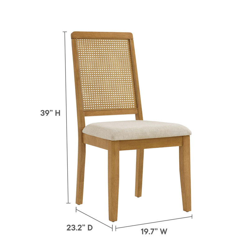 Chaise d'appoint Modway Arlo, Naturel