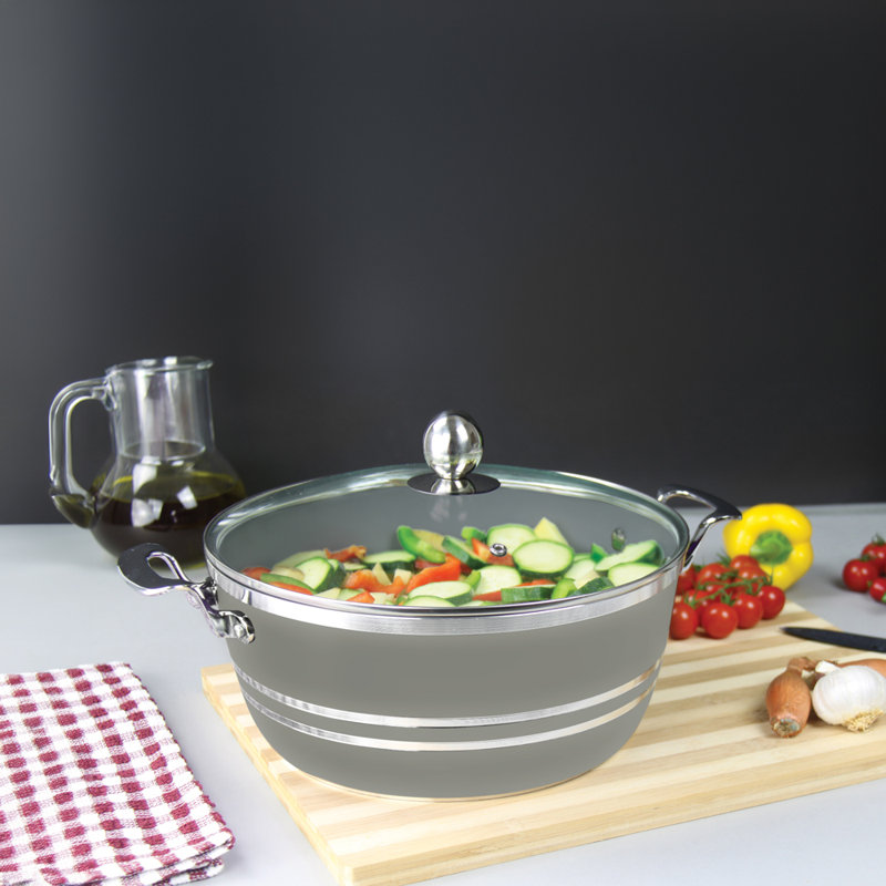 Mianra 10 - Piece Non-Stick Aluminum Cookware Set