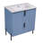 2-Drawers 30" Bathroom Vanity With Ceramic Sink-1354833089