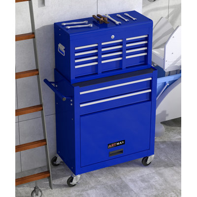 Removable Large 8 Drawers Locking Tool Cabinet (for Garage)