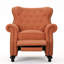 Fauteuil inclinable souple, fauteuil inclinable avec accoudoirs roulés, profitez du confort cocooning-1744483283