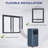 Costway 8000 BTU Portable Air Conditioner for 230 Square Feet with