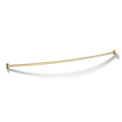 Expanse 76" Curved Fixed Shower Curtain Rod