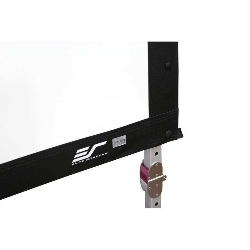 Yard Master Plus Series 49" x 87.1" Portable Folding Frame Projector Screen, 120''