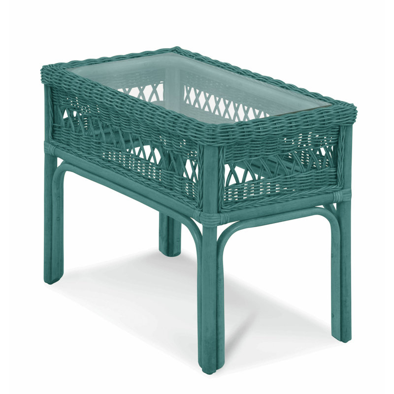 Nassau End Table, Navy, 22.5" H x 17" W x 30" D
