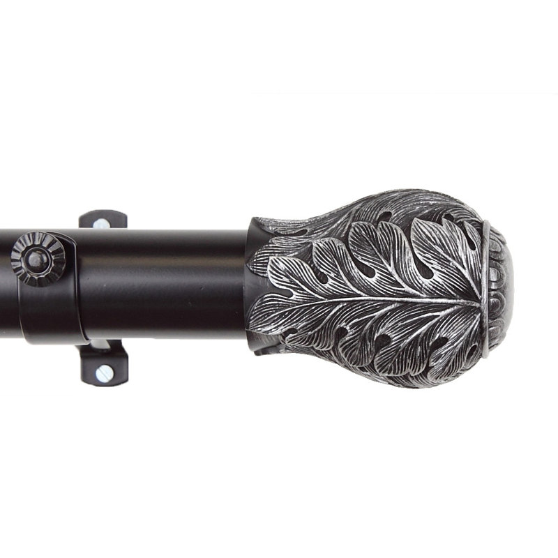 1.5'' Single Curtain Rod, 168" W