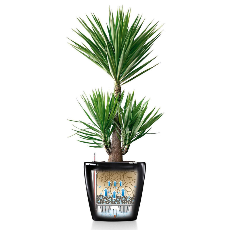 Classico Pot Planter, Glossy White