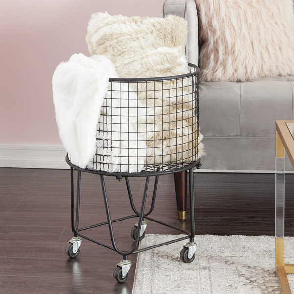 Rectangle Basket on Wheels