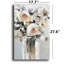 «Cream Rose Bouquet In Vase», art mural