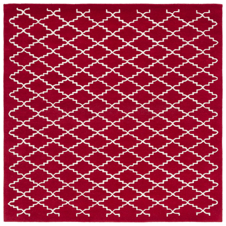 Carolene Hand Tufted Wool Geometric Rug