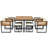 9-Piece Acacia Wood 8-Person Patio Dining Set-1162769731