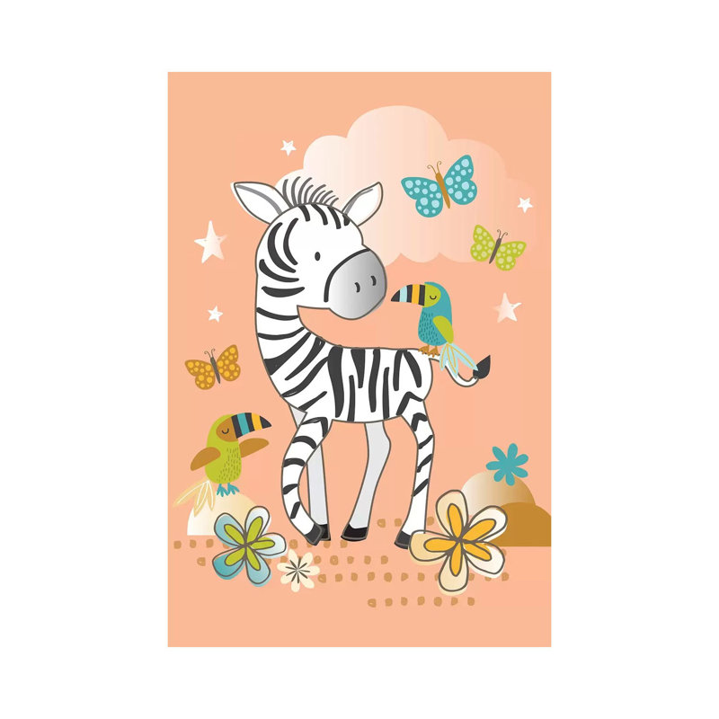Jungle Nursery Ii by Lisa Whitebutton - Wrapped Canvas Gallery-Wrapped Canvas Giclée, 20.32 cm H x 30.48 cm W