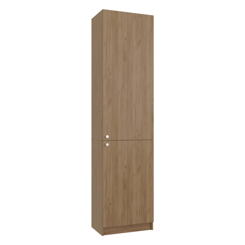 Natural Oak 2-door Storage Cabinet
