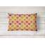  Coussin intérieur / extérieur Watercolor Rainbow Dots and Squiggles