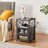 Nightstand Set With Charging Station End Side Tables Set With Storage Drawers And USB Ports & Power-721173950