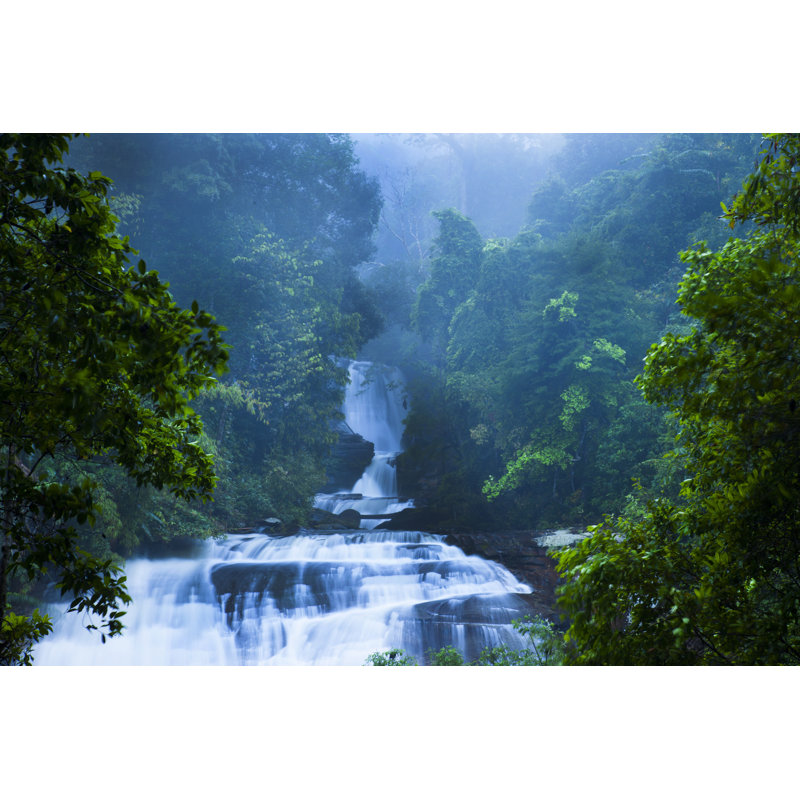 Siripoom Waterfall - Photographie sur toile tendue, L 12 po x H 8 po