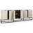 Keelah 108'' Solid Wood Sideboard