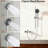 Dual-Function Bathtub Faucet With Waterfall Spout And Handheld Shower-119456121