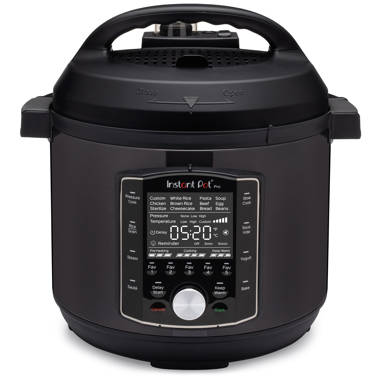COMFEE' Pressure Cooker 6 Quart with 12 Presets, Multi-Functional  Programmable Slow Cooker, Rice Cooker, Steamer, Sauté pan, Egg Cooker,  Warmer and