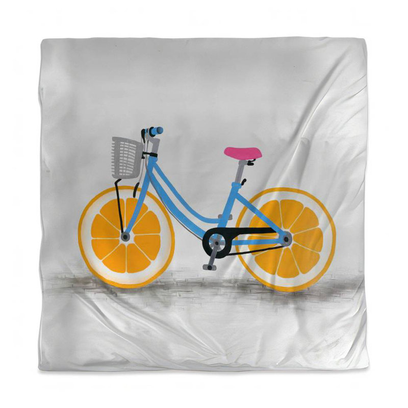 Housse de couette orange à vélo | Décoration de chambre Hobbys, Housse de couette pour grand lit
