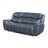 Haxby Blue 2-Piece Motion Reclining Sofa Set