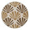 Washable Modernist Shell Study Coastal Area Rug