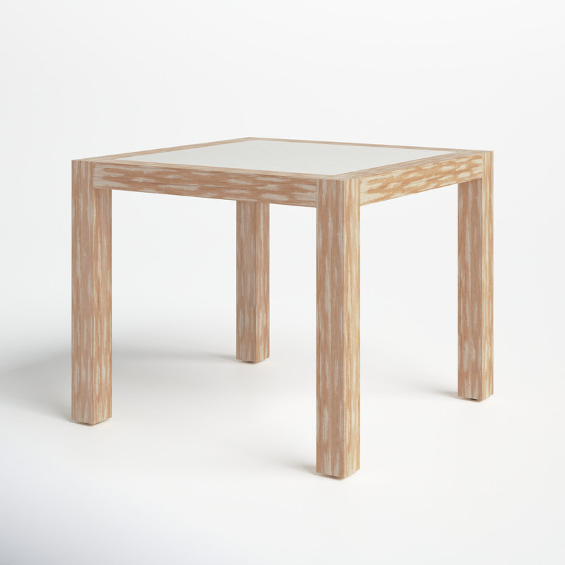 Concrete Veneer Outdoor Side Table