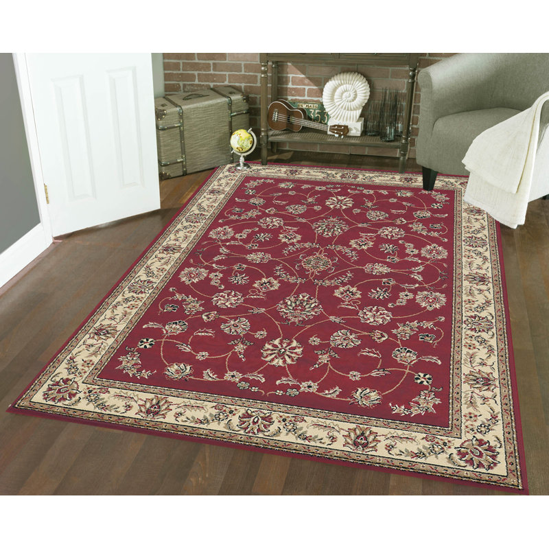 Oriental Indoor Rug, Rectangle 5'5" x 7'7"