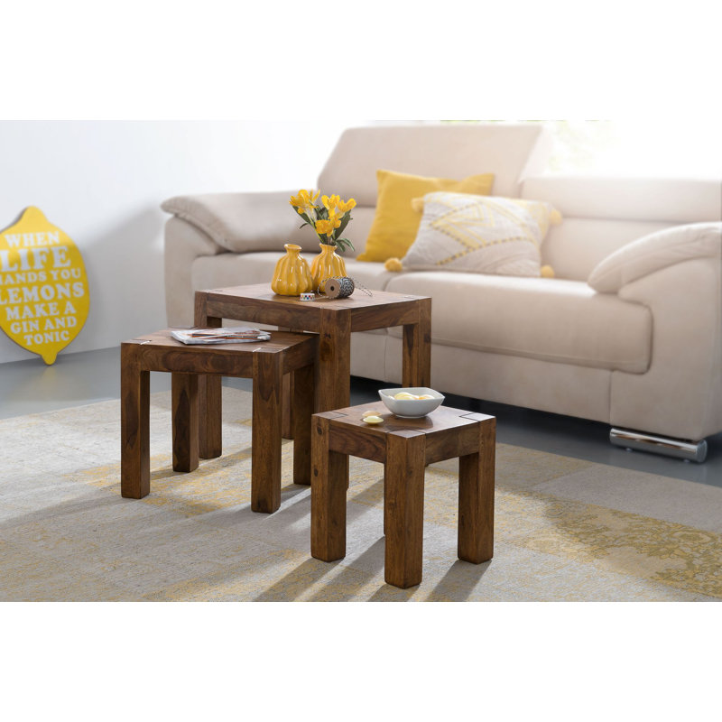 Mumbai End Table, Sheesham