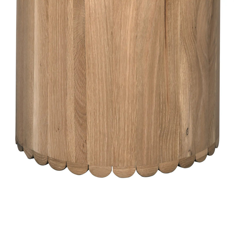 Lane Round Solid Oak Dining Table
