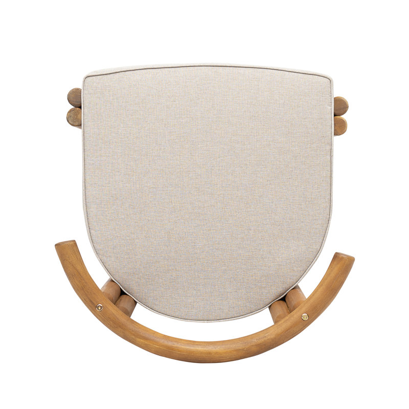 Chaise sans accoudoirs en bois d'acacia Cove