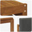  Ensemble de canapé 6 pièces en bois d'acacia naturel et anthracite massif