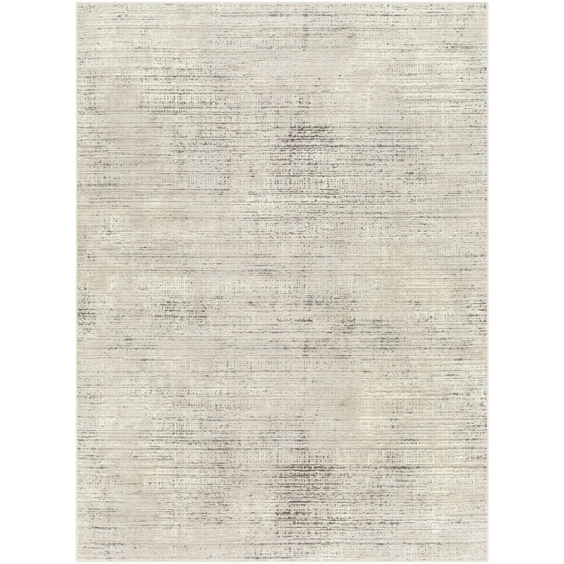 Kempsford Sterling Grey Machine Washable Area Rug, Rectangle 7'7" x 10'