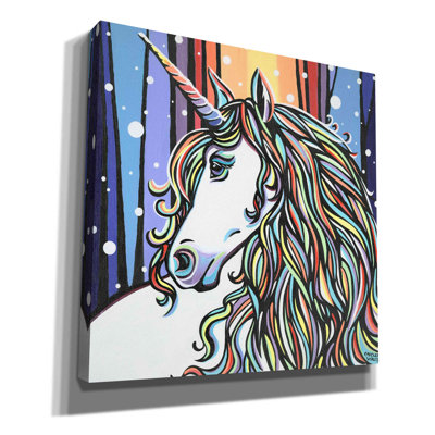 «Magical Unicorn II» par - Impression sur toile tendue