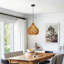 Luminaire suspendu en corde tissée à la main Boho-1260633143