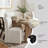 Bralan Upholstered Dining Chair with Casters-1389213101