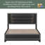 Lit plateforme en cuir Bhatt Vegan-1935034482