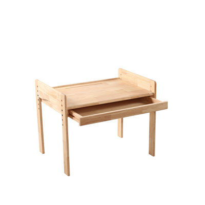 Adjustable Solid Wood Kids Desk & Art Table - Grow
