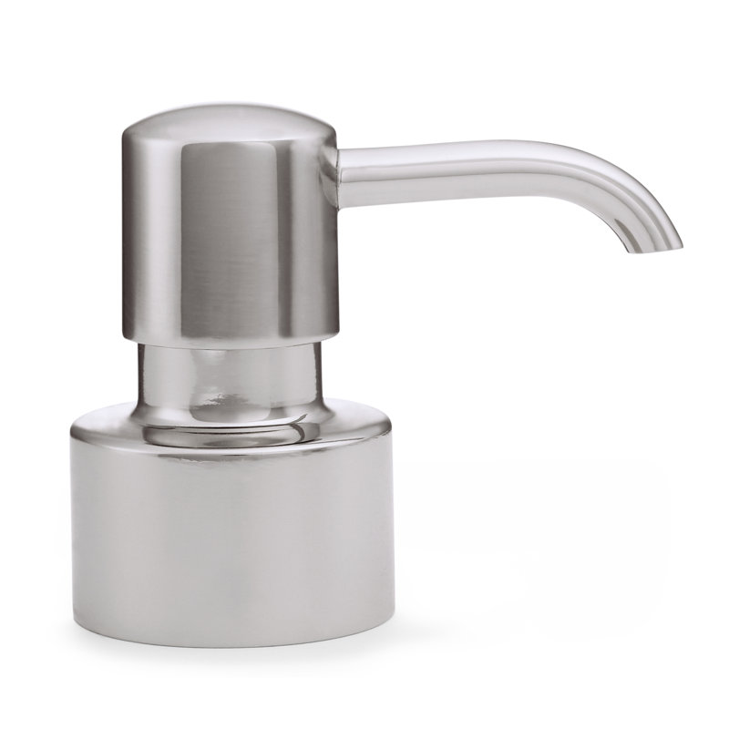 Capiz Soap Dispenser, Ivory/Polished Nickel