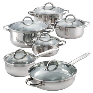 Davyline Cookware 3-Layer Base 3-Quart Stainless Steel Steamer Pot  Basket(s) Included in the Cooking Pots department at