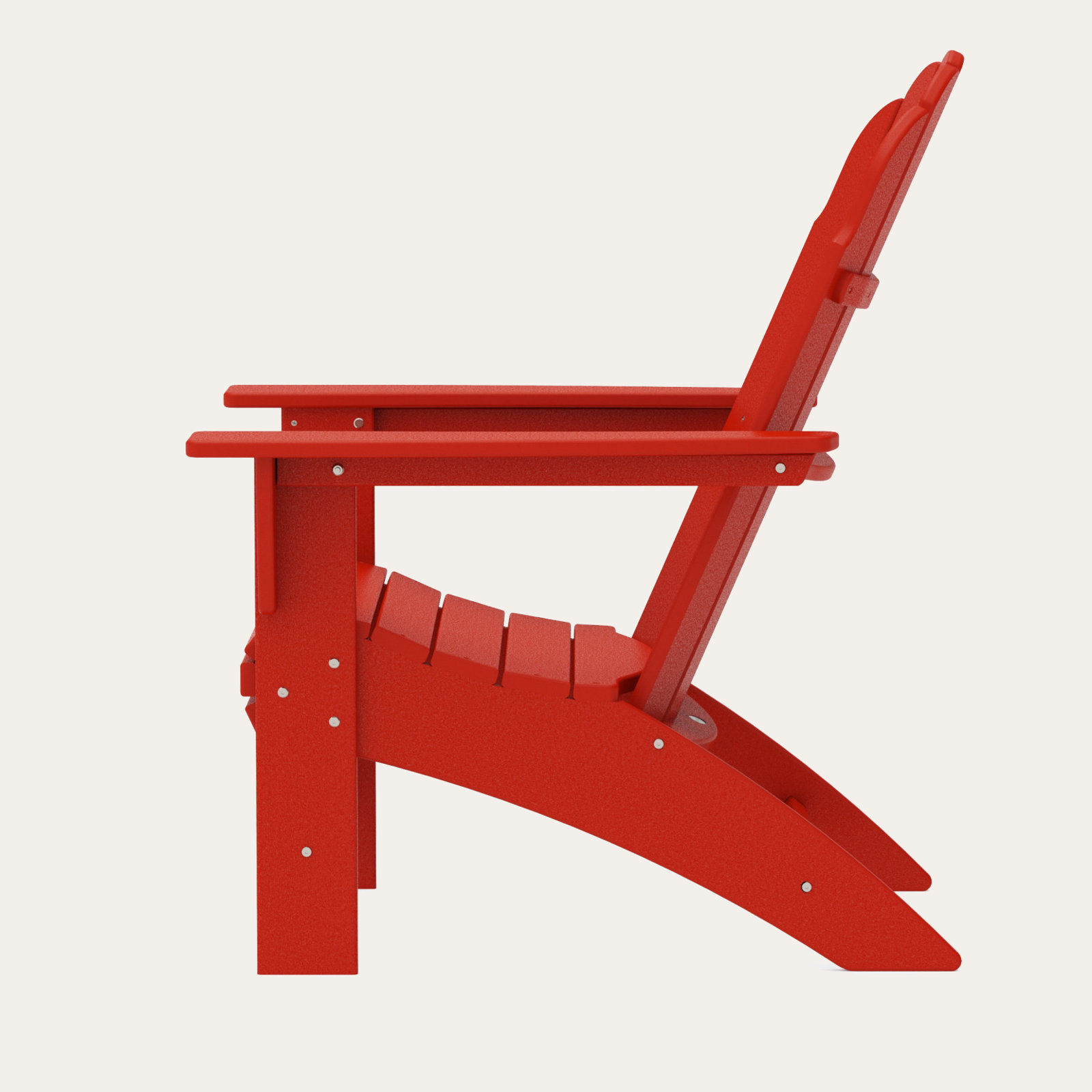 POLYWOOD® Vineyard Adirondack Chair, Sunset Red