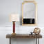 Lampe de table colonne en métal texturé-100852271