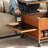Retro creative design movable coffee table-1983127676