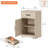 Laziza 32-inch Tall Nightstand with Adjustable Shelf and Drawer (Set of 2)-138014325-182185251
