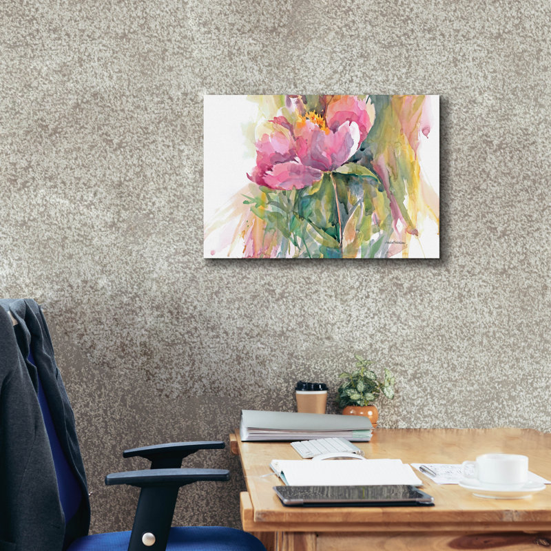 «Statuesque» par Annelein Beukenkamp, art mural sur toile, H 18 po x l 26 po x P 0,75 po